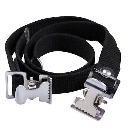 Warner Toe Strap Kit, Bagged, for Strap-N-Stride Aluminum, for 1 pair 10812